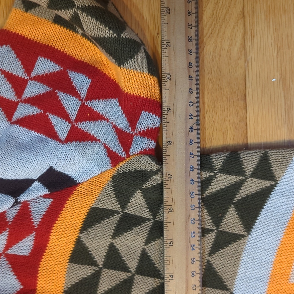Anthropologie Multicolor Geometric Knit Cardigan - Picture 13 of 15